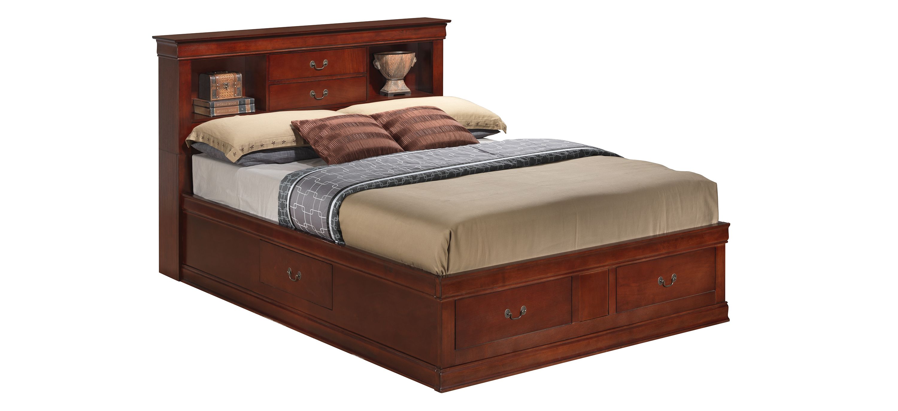 Rossie Captains Storage Bed