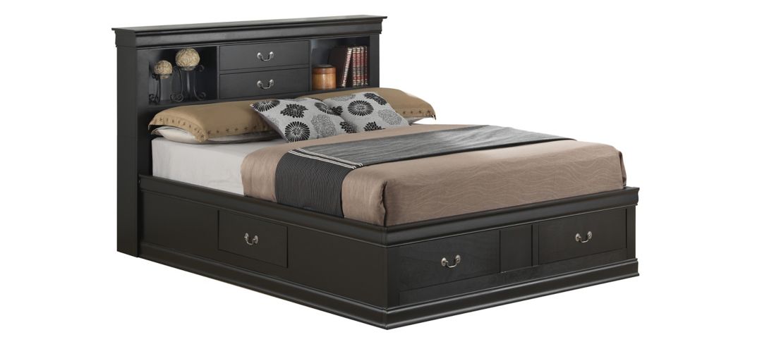 Rossie Captains Storage Bed