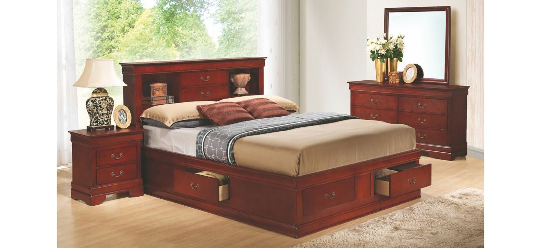 590031000 Rossie 4-pc. Storage Bedroom Set sku 590031000