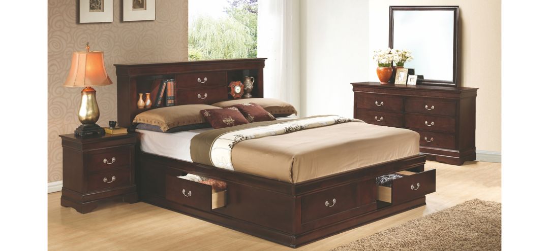 590031020 Rossie 4-pc. Storage Bedroom Set sku 590031020