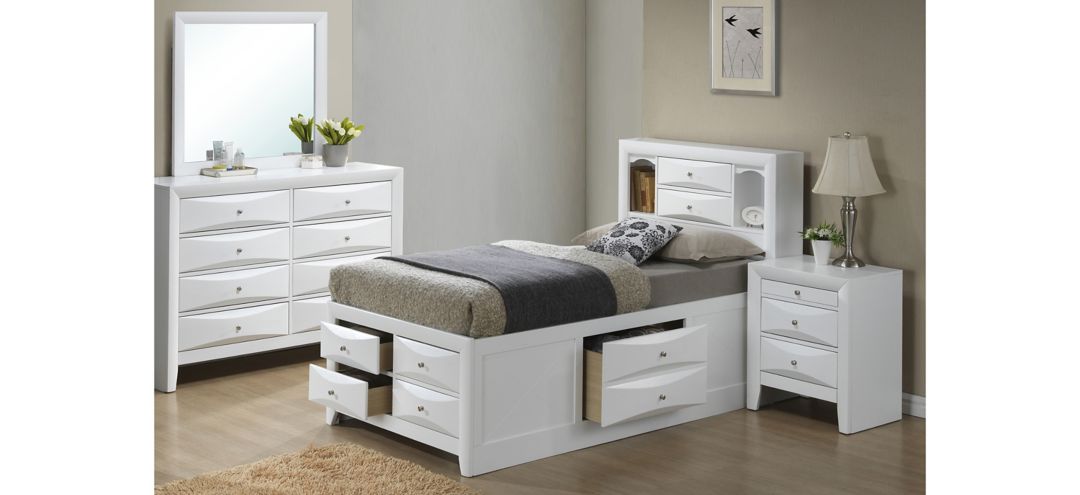 Marilla 4-piece Captains Bedroom Set