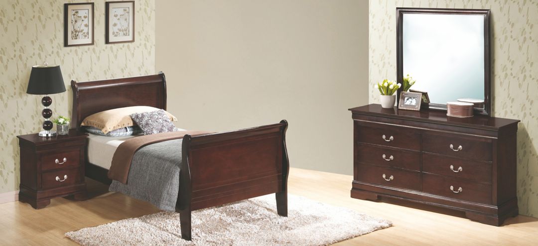 Rossie 4-pc. Sleigh Bedroom Set