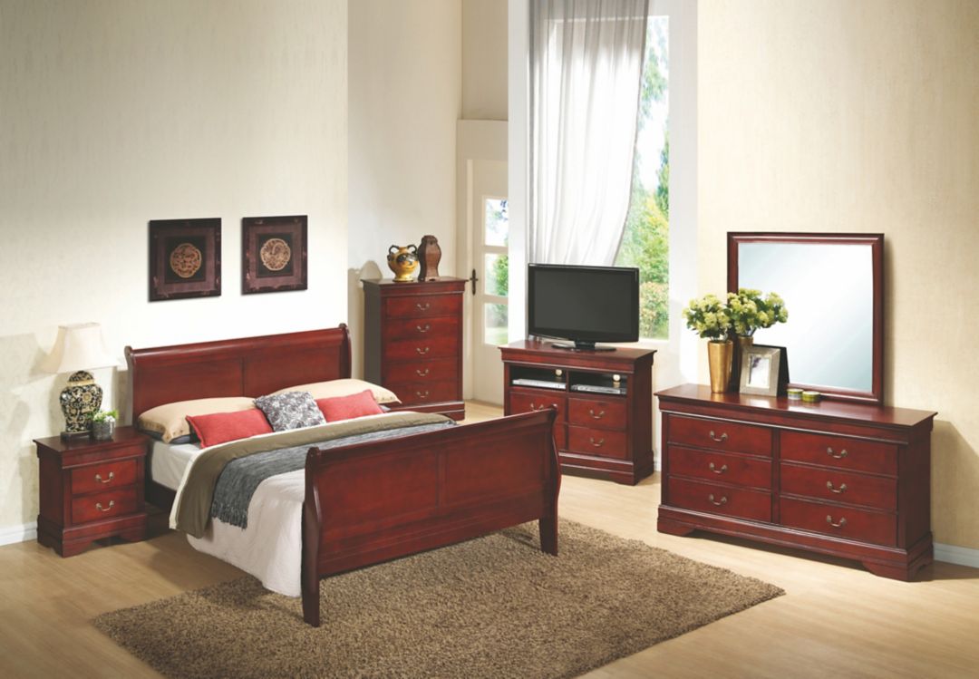 593031000 Rossie Sleigh Bed sku 593031000