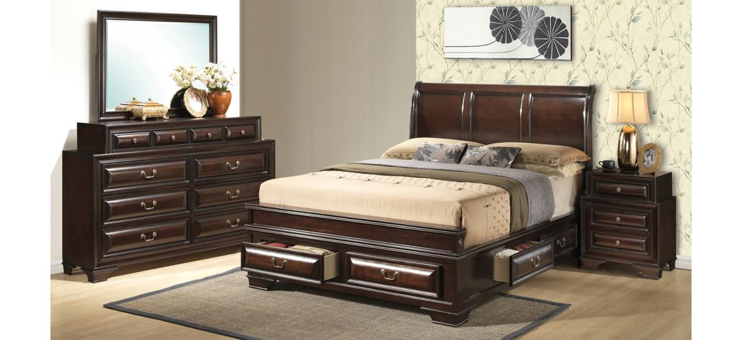 594106710 Sarasota 4-pc. Storage Bedroom Set sku 594106710