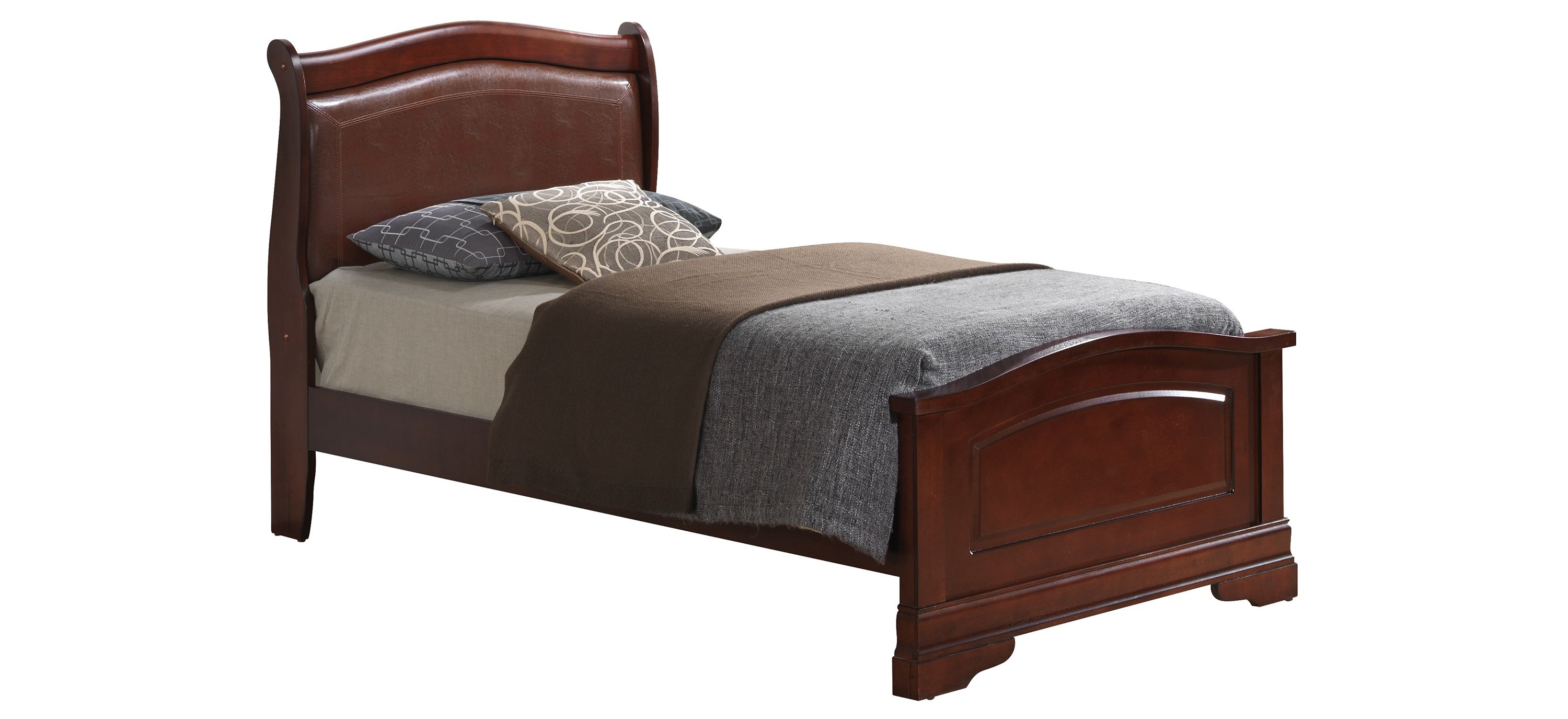 Rossie Upholstered Panel Bed