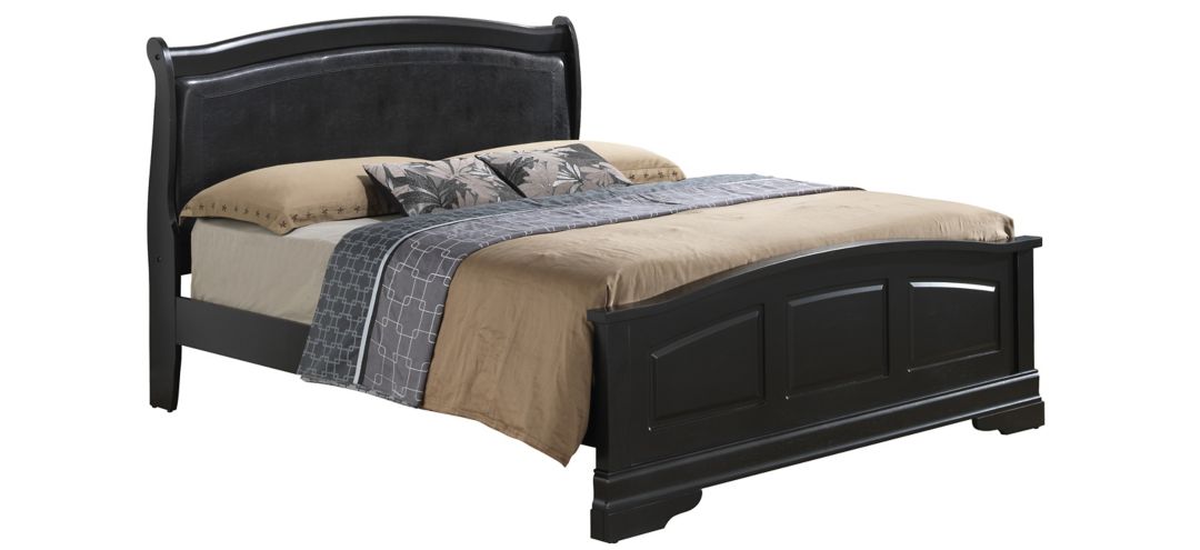 597136011 Rossie Upholstered Panel Bed sku 597136011