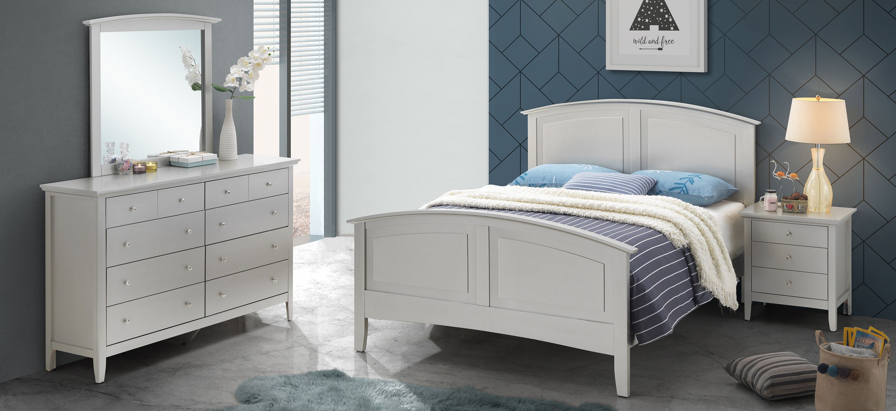 Hammond 4 pc. Panel Bedroom Set