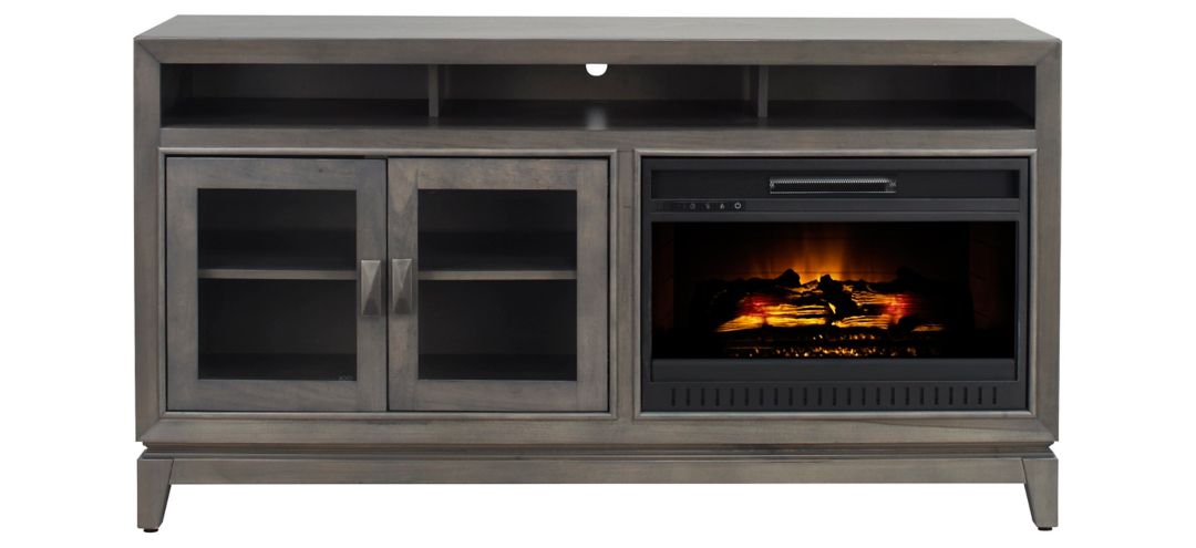 Burton 62 TV Console with Fireplace
