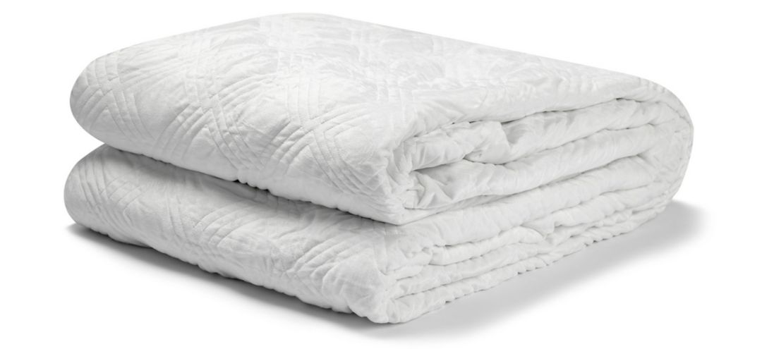 94X96-CLASSIC-WH-30 The Hush Classic 30lbs. Blanket with Duvet Cover sku 94X96-CLASSIC-WH-30