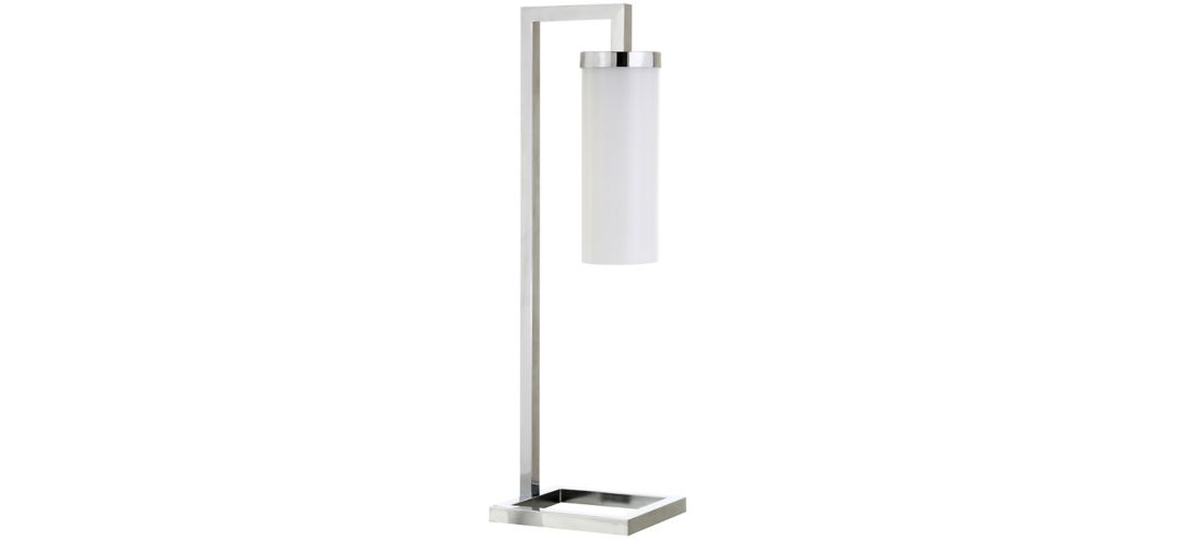 110203660 Ansa White Cylinder Table Lamp sku 110203660