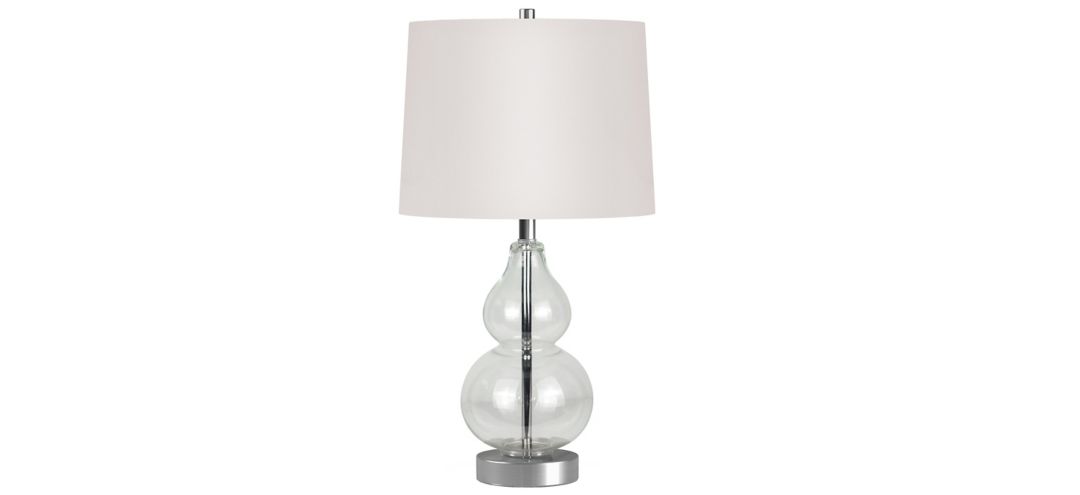 Donato Clear Glass Petite Table Lamp