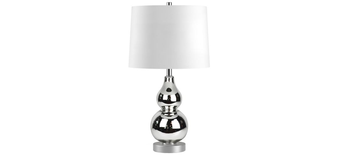 Donato Plated Glass Petite Table Lamp