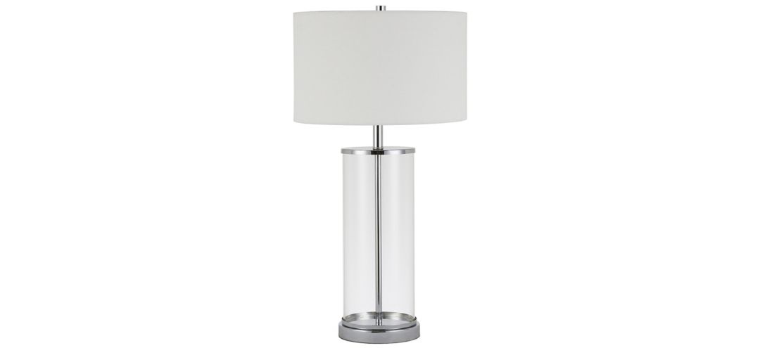 Dillan Clear Glass Table Lamp