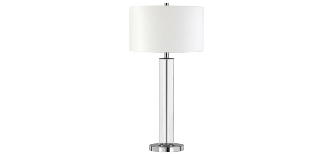 Bellamy Clear Glass Table Lamp