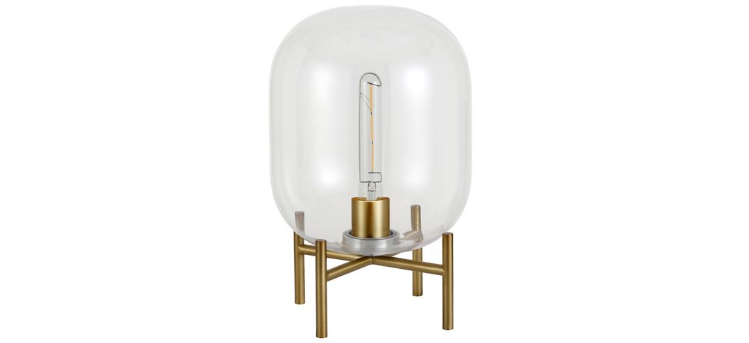 Farnham Clear Glass Globe Table Lamp