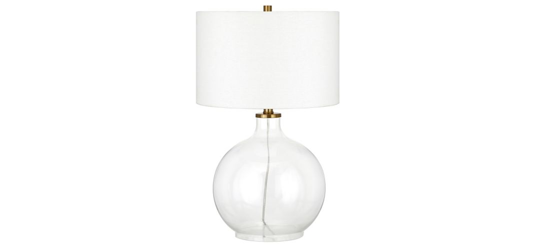 Lucinda Clear Glass Table Lamp