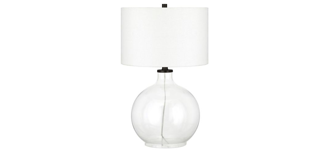 Lucinda Clear Glass Table Lamp