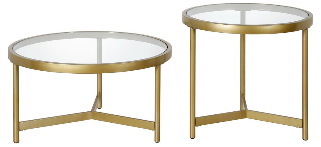 Ariel Two-Piece Coffee Table Set