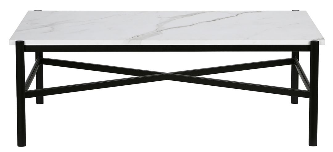 Braxton Coffee Table with Faux Marble Top