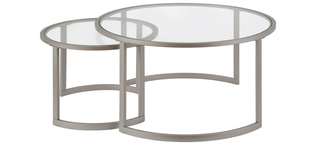 Mitera Round Nesting Coffee Table Set