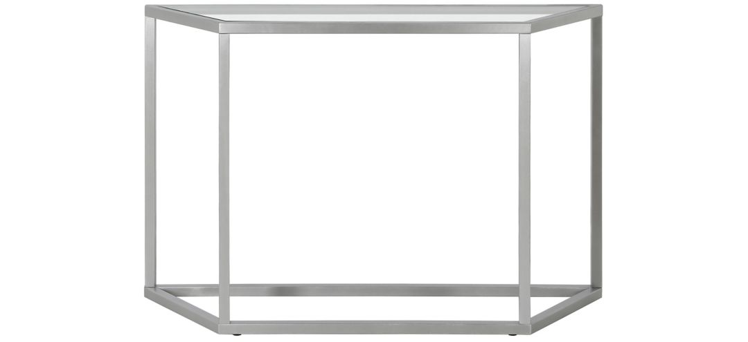 "Melissa 44"" Silver Console Table"