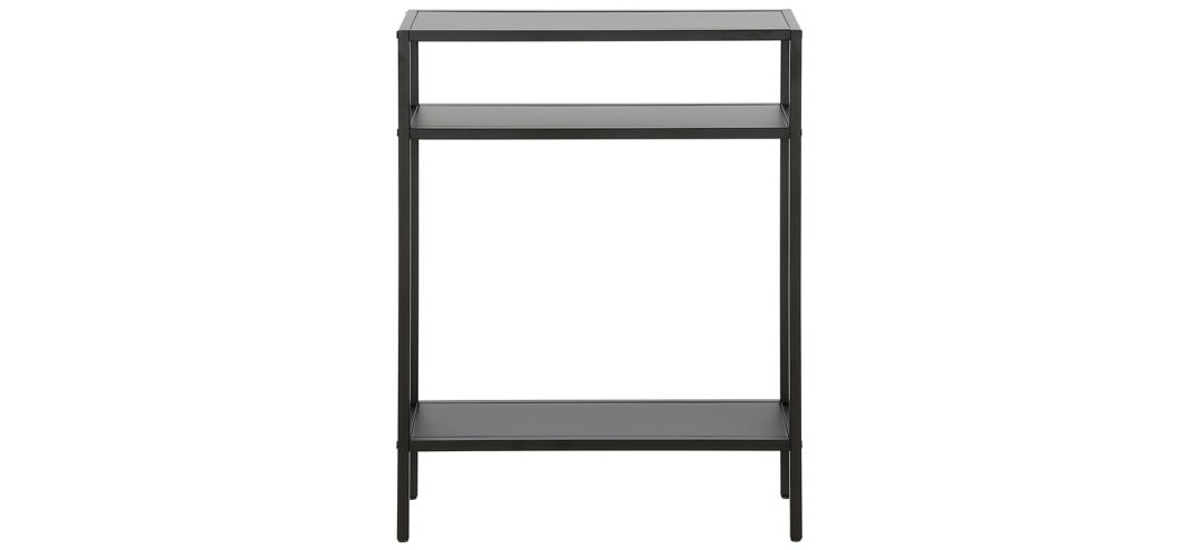 "Owen 22"" Console Table with Metal Shelves"