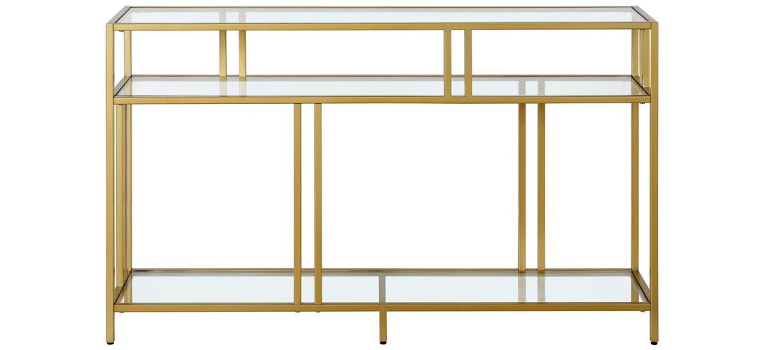 337216200 Moorhen Rectangular Sofa Table with Glass Shelves sku 337216200