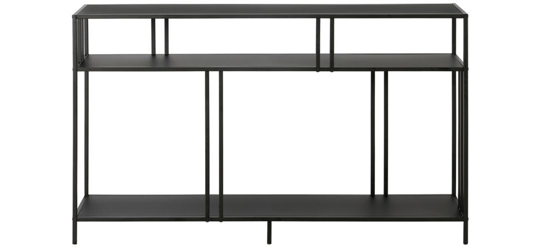 Moorhen Rectangular Sofa Table with Metal Shelves