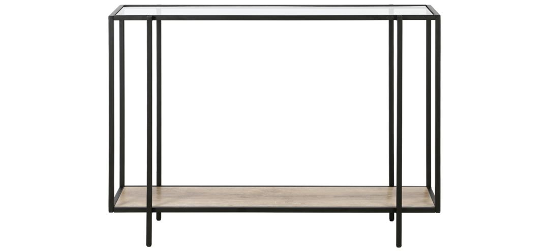 Karina Rectangular Sofa Table with Shelf