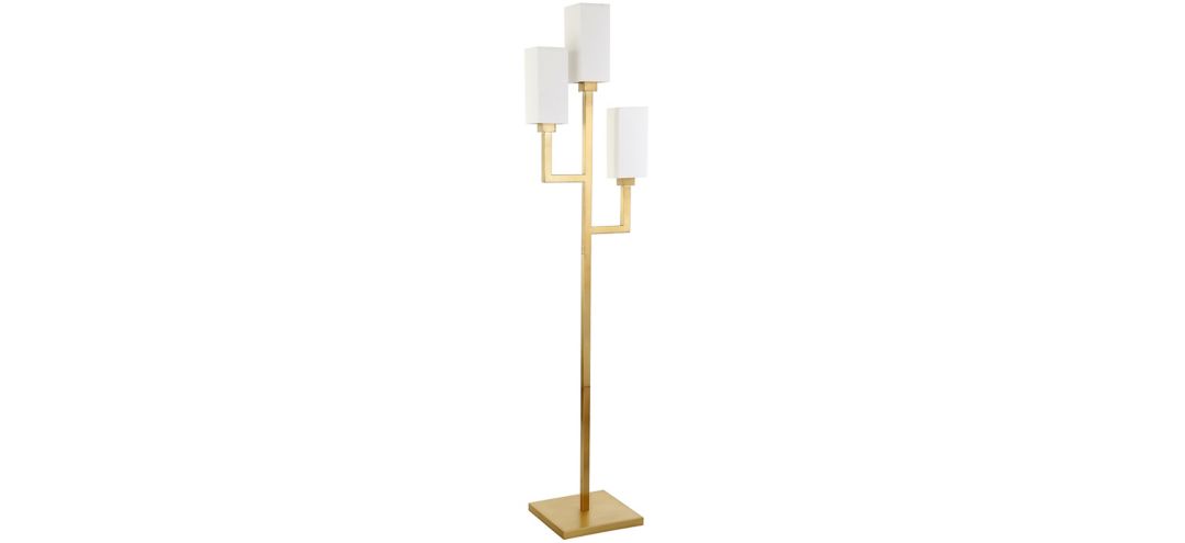 Amir Square Base Torchiere Floor Lamp