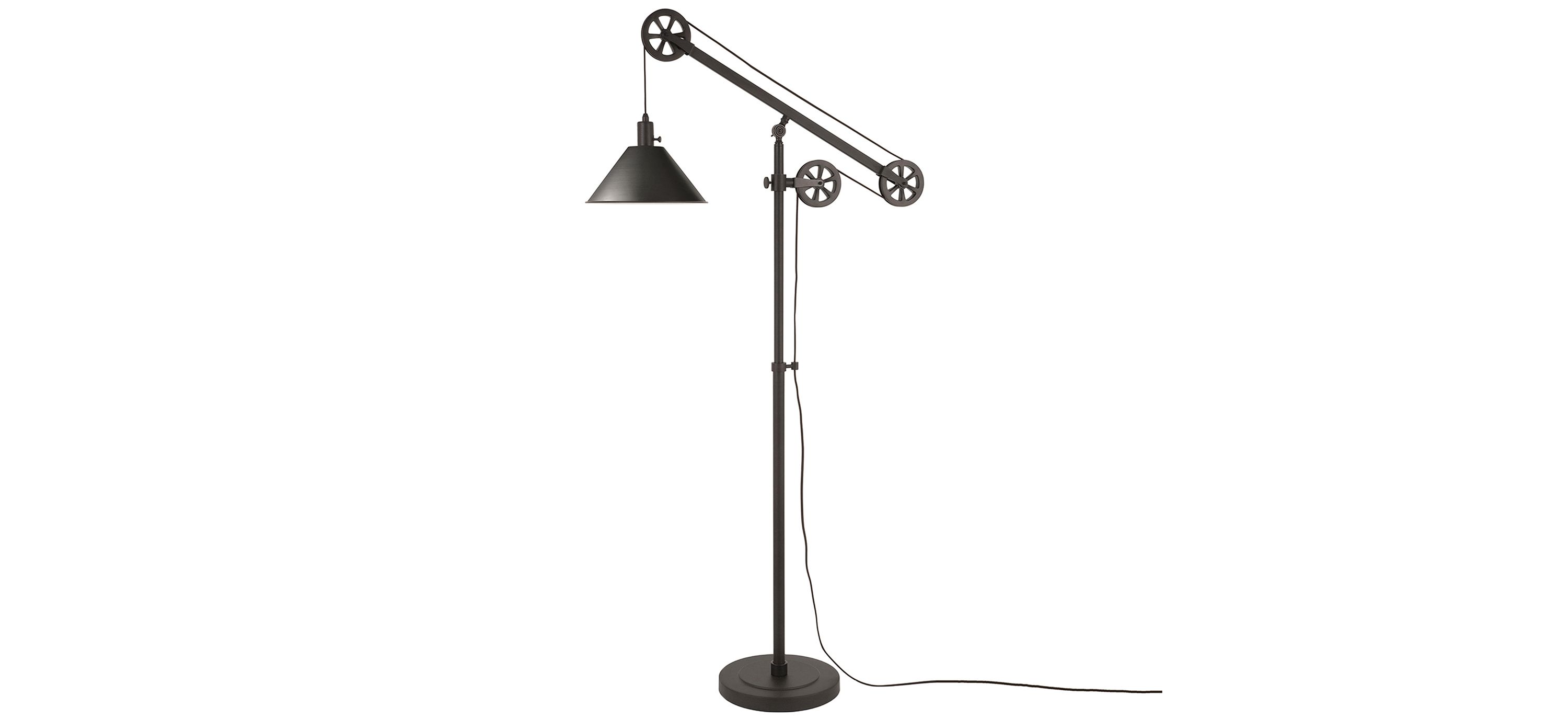 Costas Floor Lamp with Pulley System