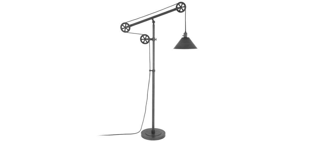 Costas Floor Lamp with Pulley System