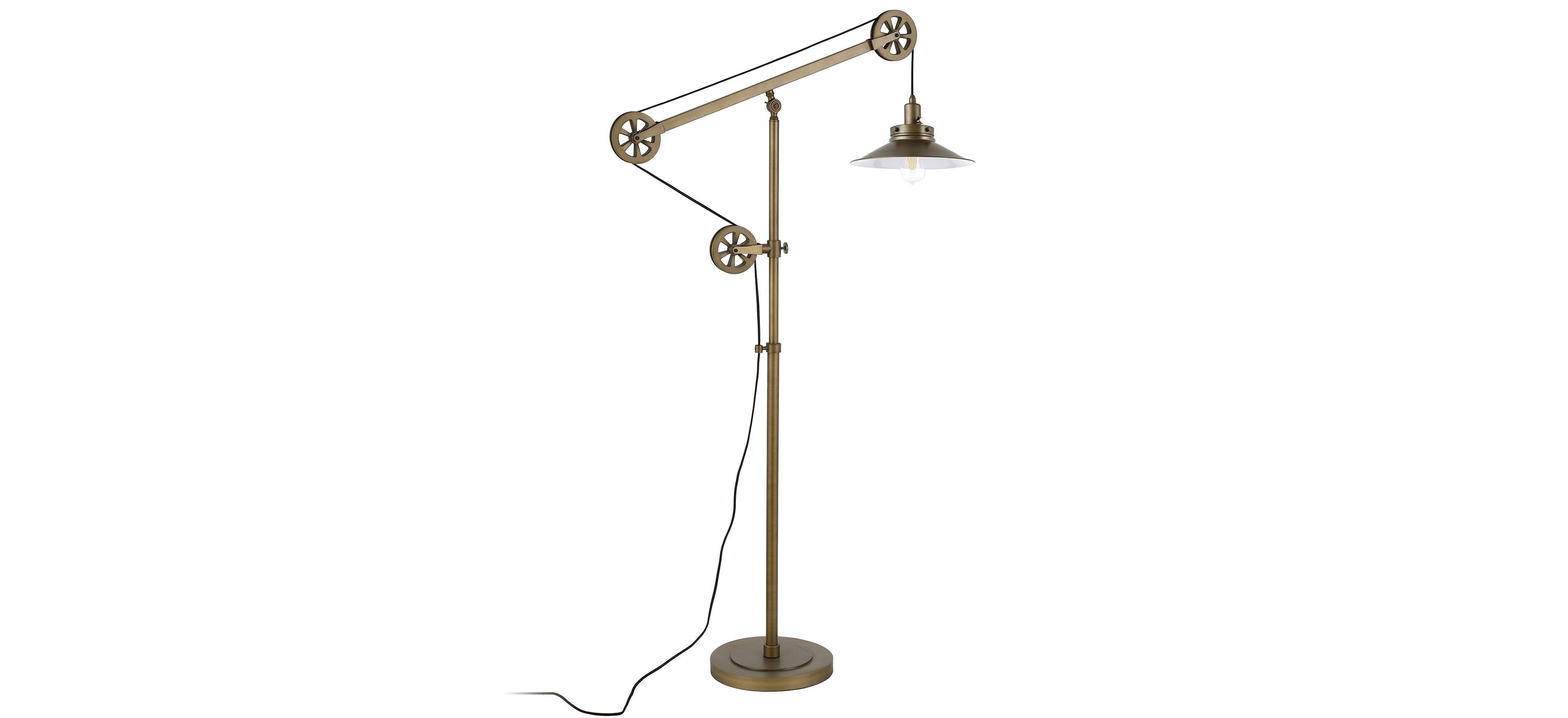 Costas Floor Lamp with Pulley System