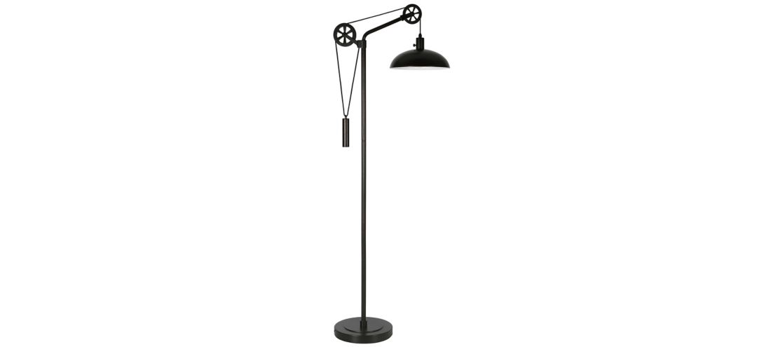 Hariman Floor Lamp with Pulley System