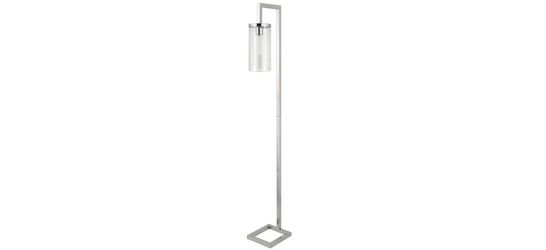 Ansa Seeded Glass Floor Lamp