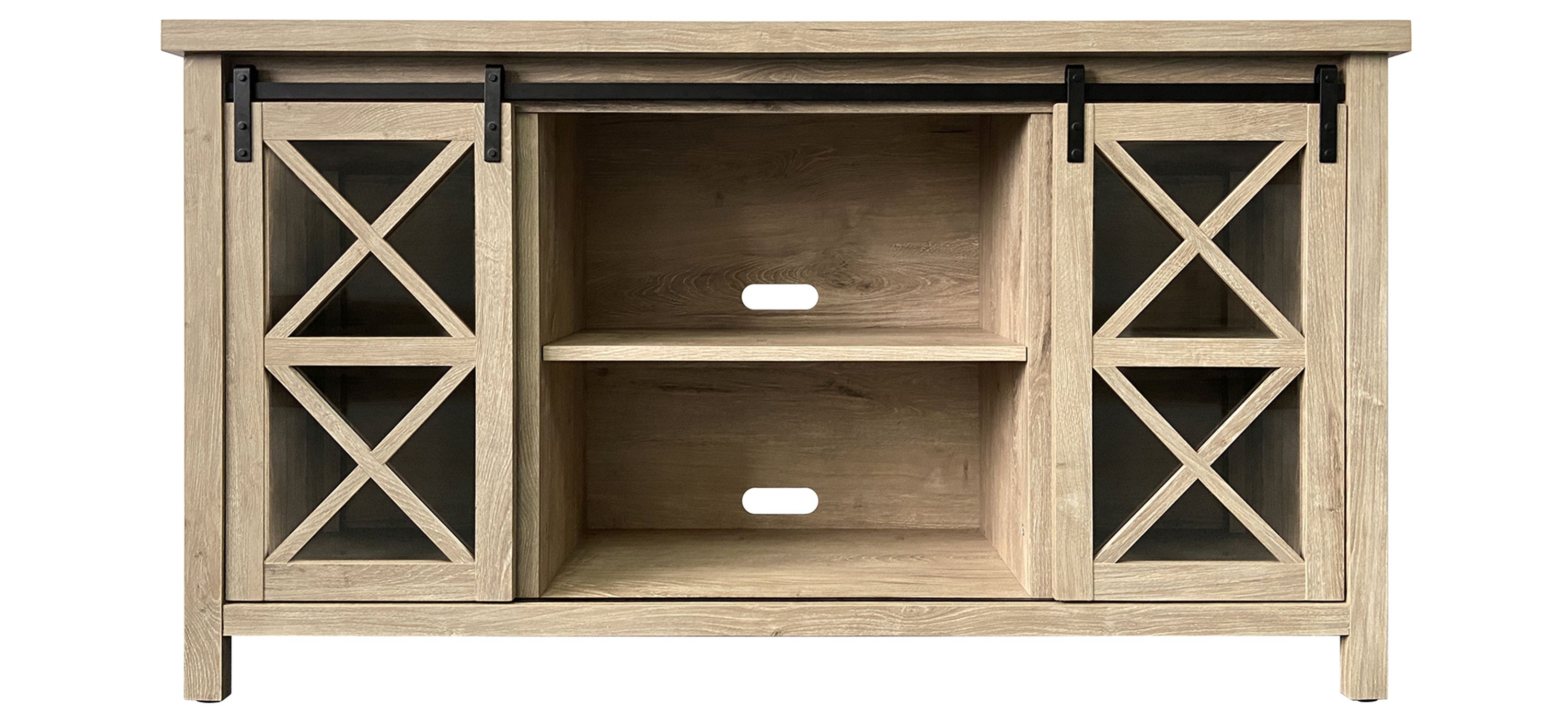 Clementine Oak TV Stand