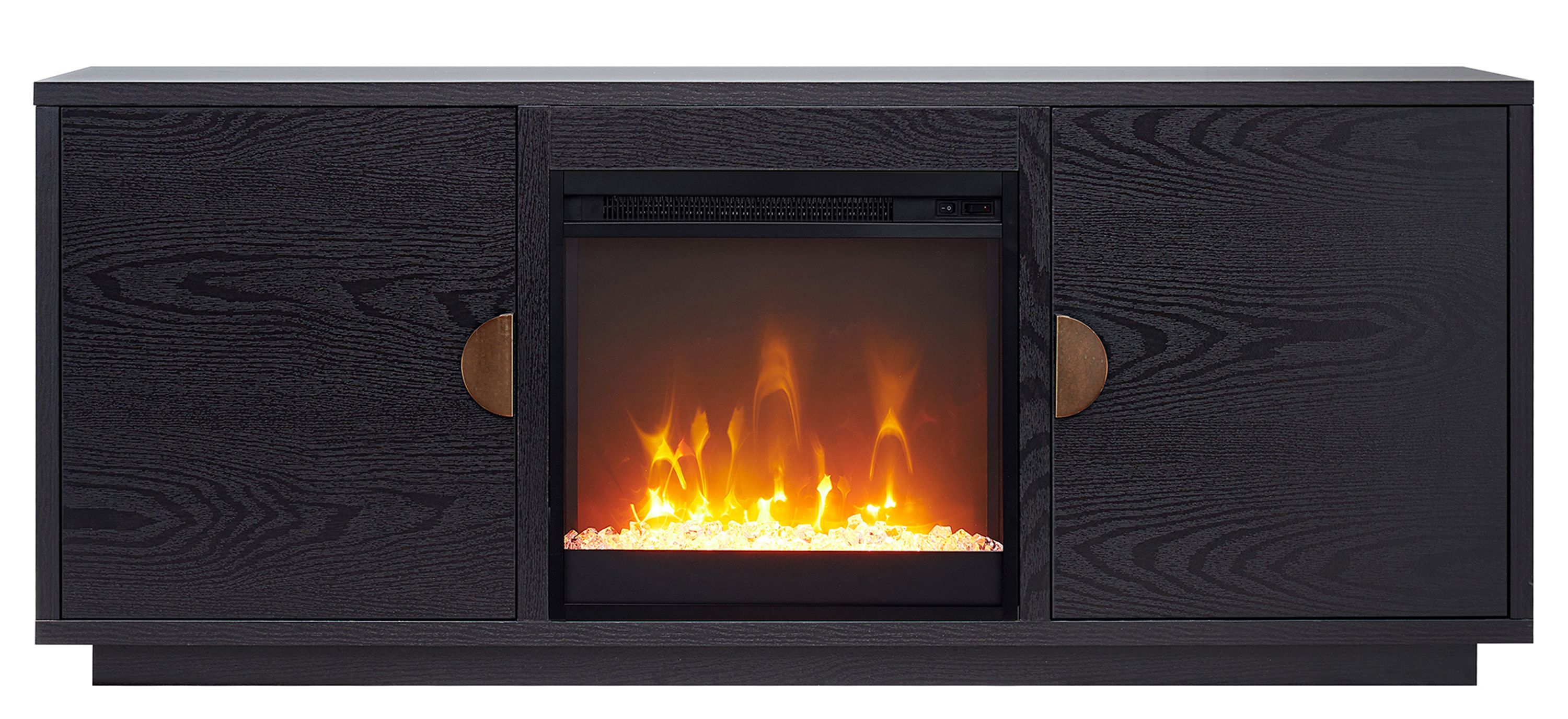 367212890 Dakota TV Stand with Crystal Fireplace sku 367212890