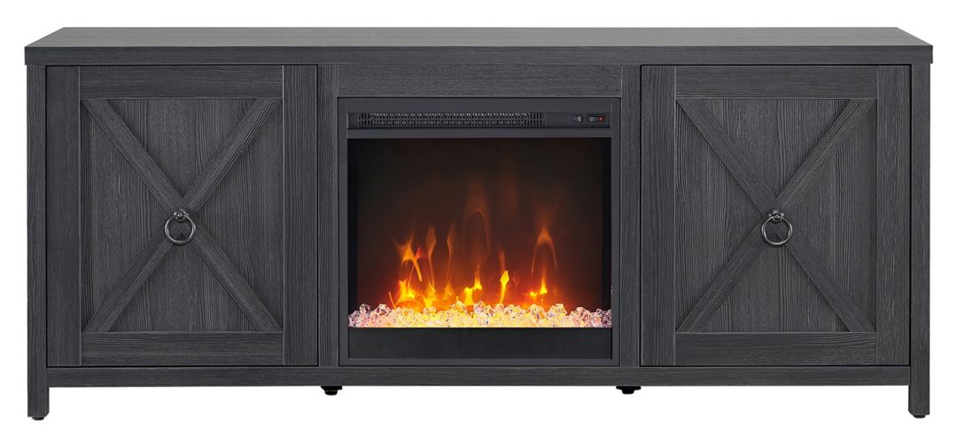 Taylor TV Stand with Crystal Fireplace