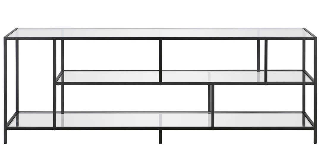 Zinnia 70 TV Stand with Glass Shelves