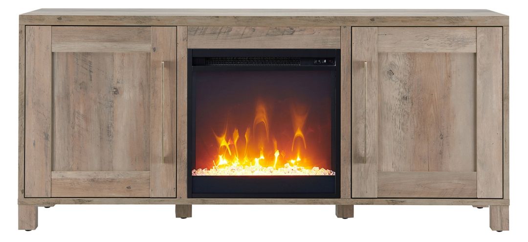 Miller TV Stand with Crystal Fireplace