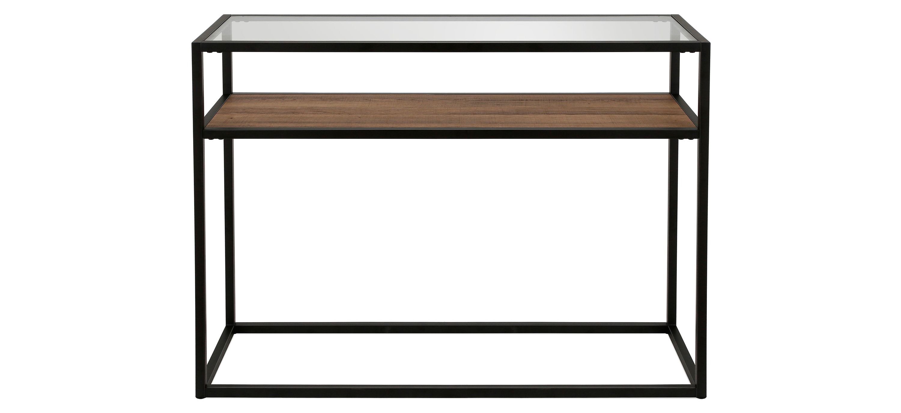Addison Rustic Oak Rectangular Console Table