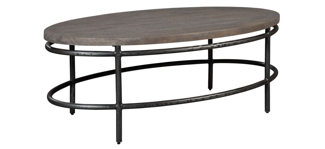Sedona Gray Oval Coffee Table