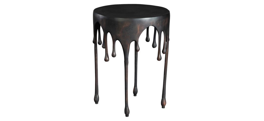 Special Reserve Metal Melt Side Table