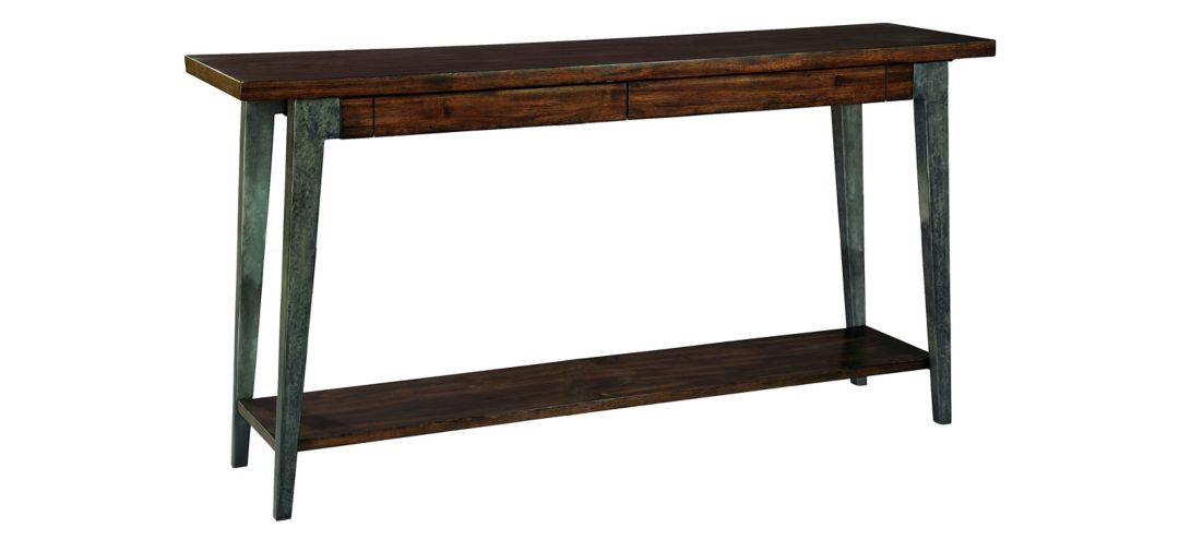 Monterey Point Wood and Metal Sofa Table