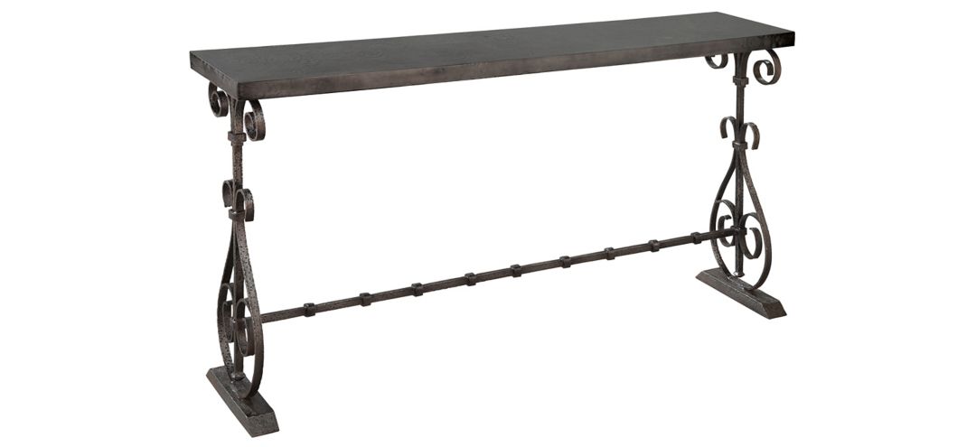 337374720 Hekman Accents Iron Sofa Table sku 337374720