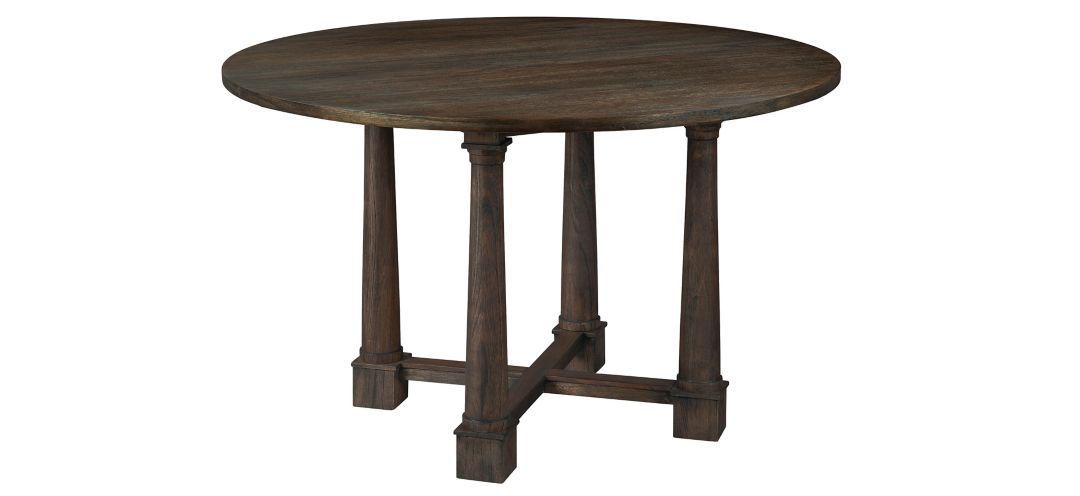 Lin Wood Round Dining Table