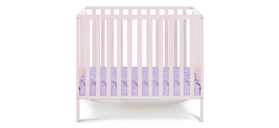 Palmer 3-in-1 Convertible Mini Crib W/ Mattress Pad