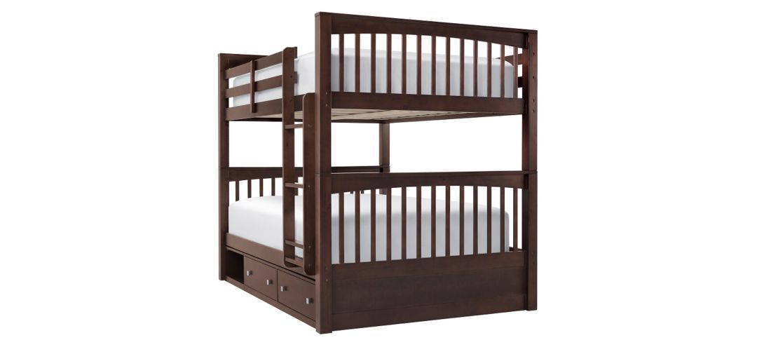 Jordan Full-Over-Full Bunk Bed w/ Storage