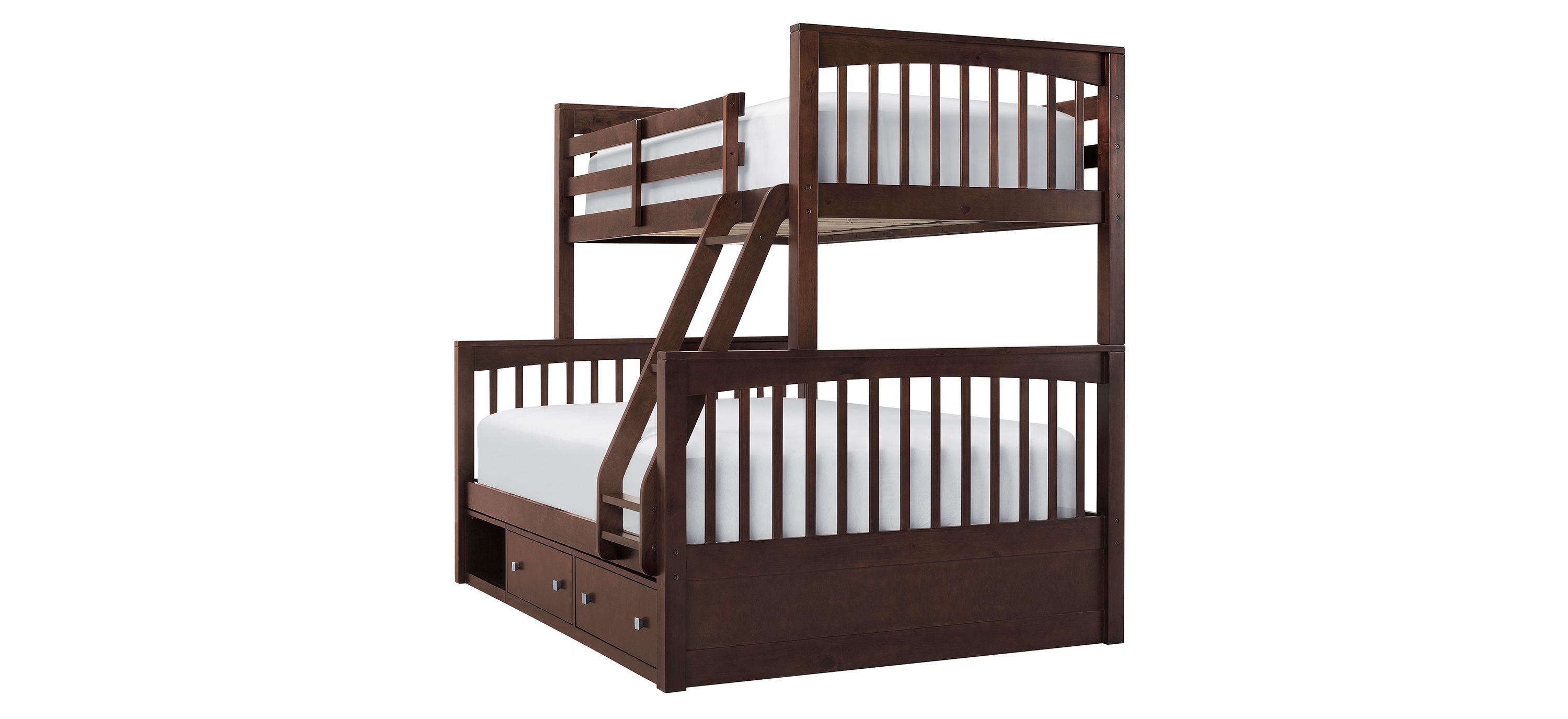 Jordan Twin Over Full Bunk Bed w/ Storage
