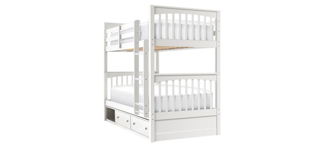 Jordan Twin-Over-Twin Bunk Bed w/ Storage